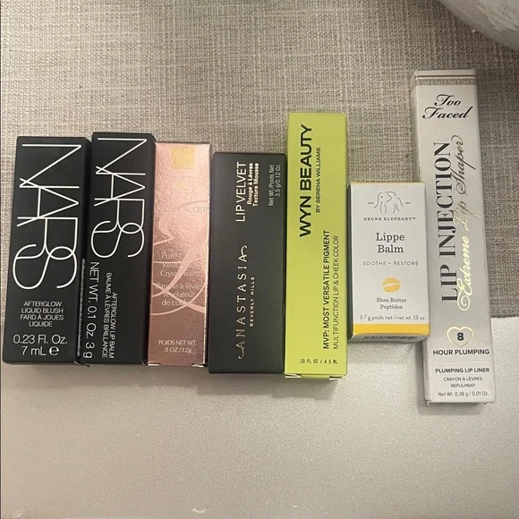 NARS Skincare Collection - Gold, Black, and Pink